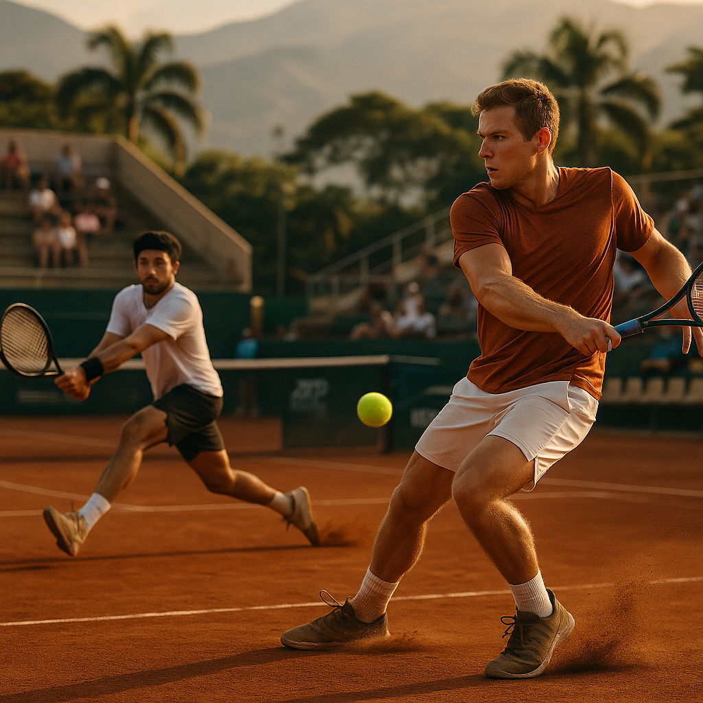 Прогноз Никлес Кингсли фотокадр матча ATP Challenger Букараманга 2026 теннис